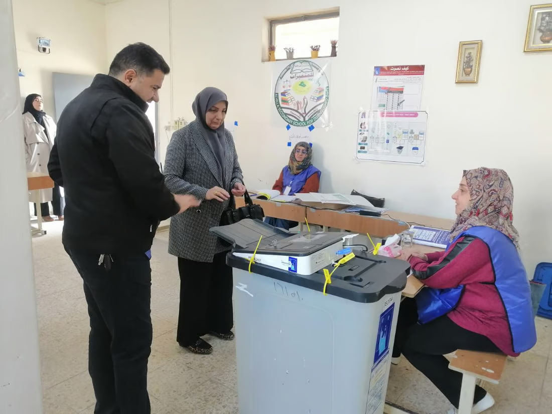 Voter turnout goes up in Babil district as political entities provide transportation