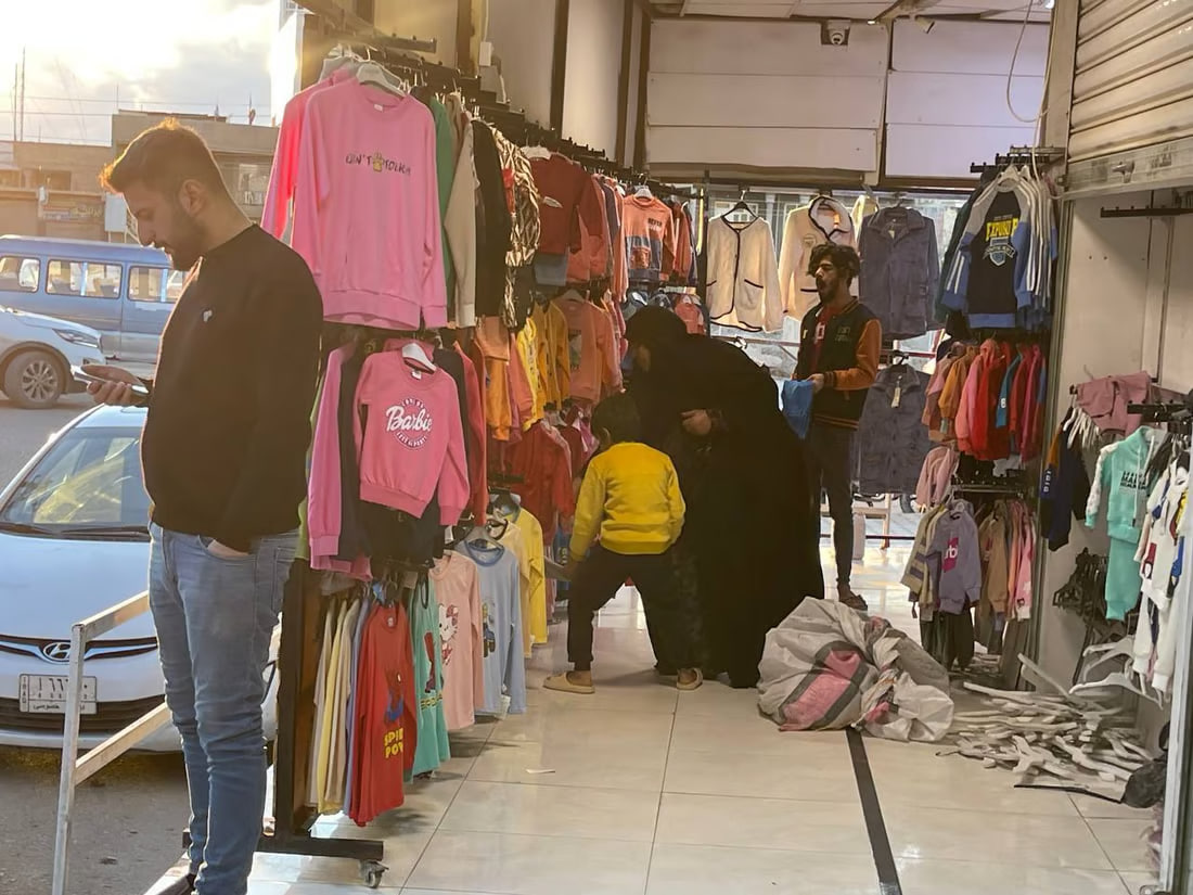 Baqubah shoppers see major discounts on children’s winter clothing