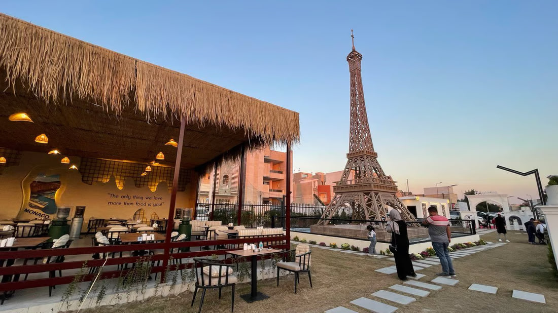 Baghdad restaurant introduces unique experience with Eiffel Tower replica