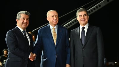 بارزاني لأردوغان: شركاتكم عملت معنا في أصعب الأوقات
