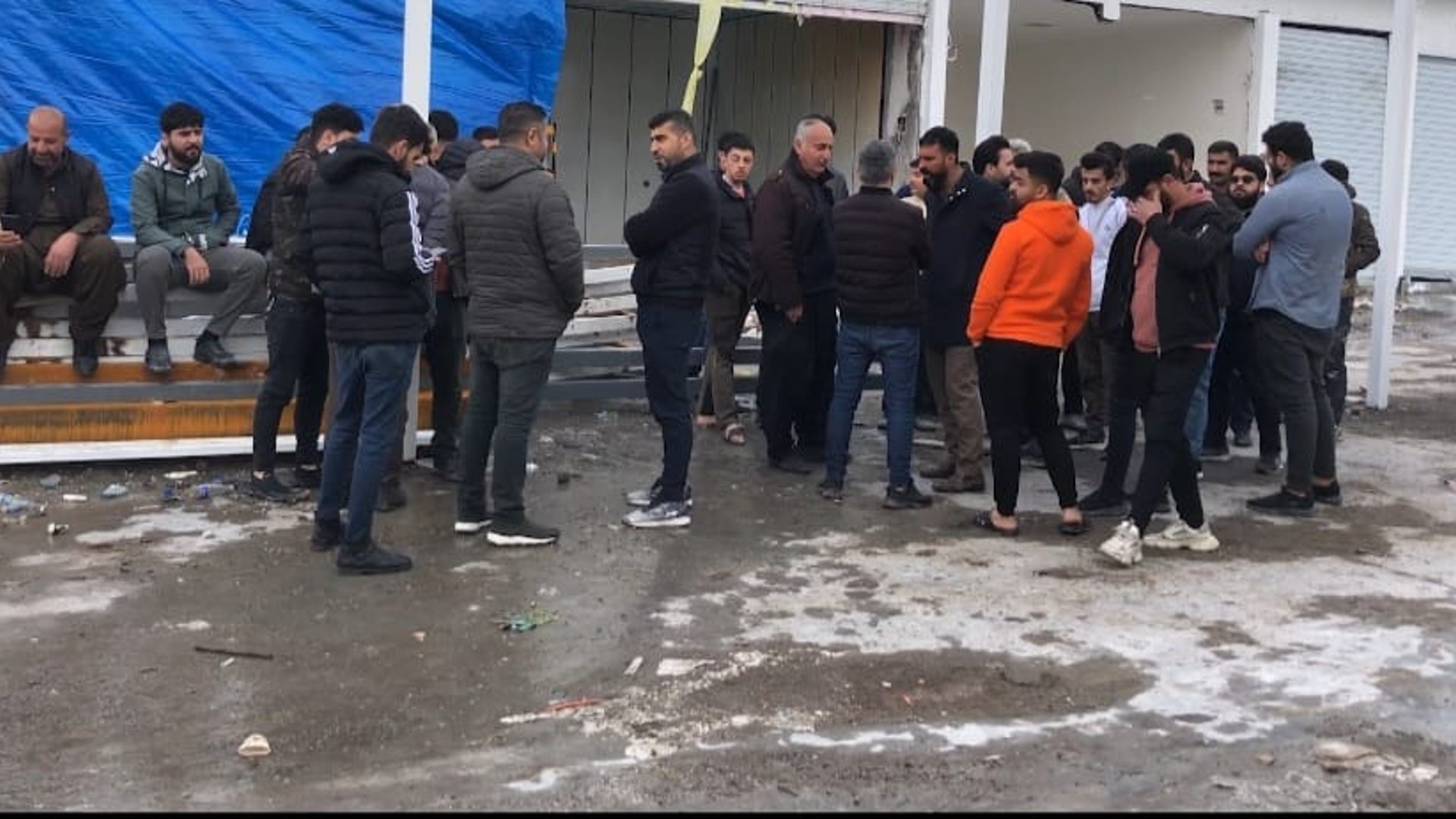 Following Duhok floods Langa market shopkeepers in Erbil demand compensation