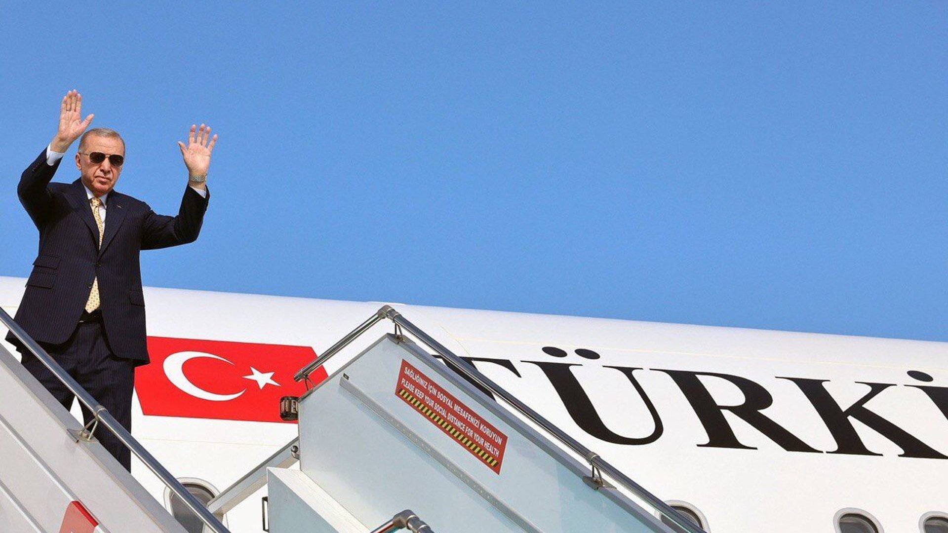 الرئيس التركي أردوغان وصل إلى بغداد في زيارة رسمية