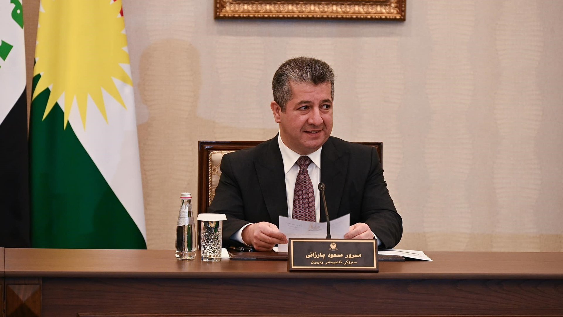 مسرور بارزاني بذكرى 11 آذار: ضرورة حفظ واحترام الحقوق الدستورية لكردستان