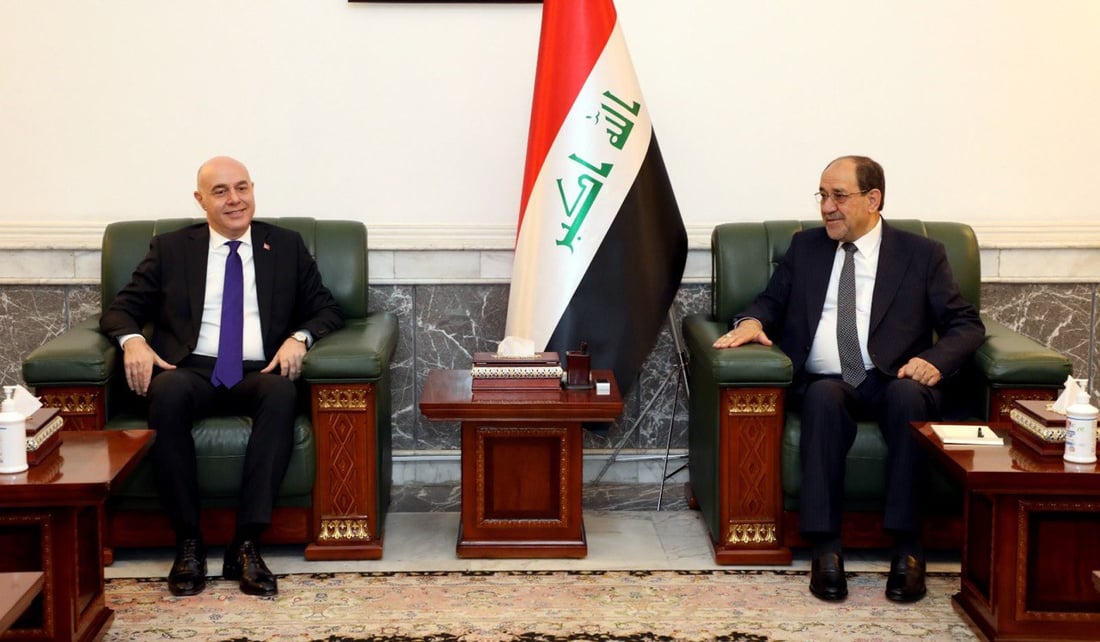 المالكي يبحث مع سفير تركيا لدى بغداد ملف مواجهة المنظمات الإرهابية