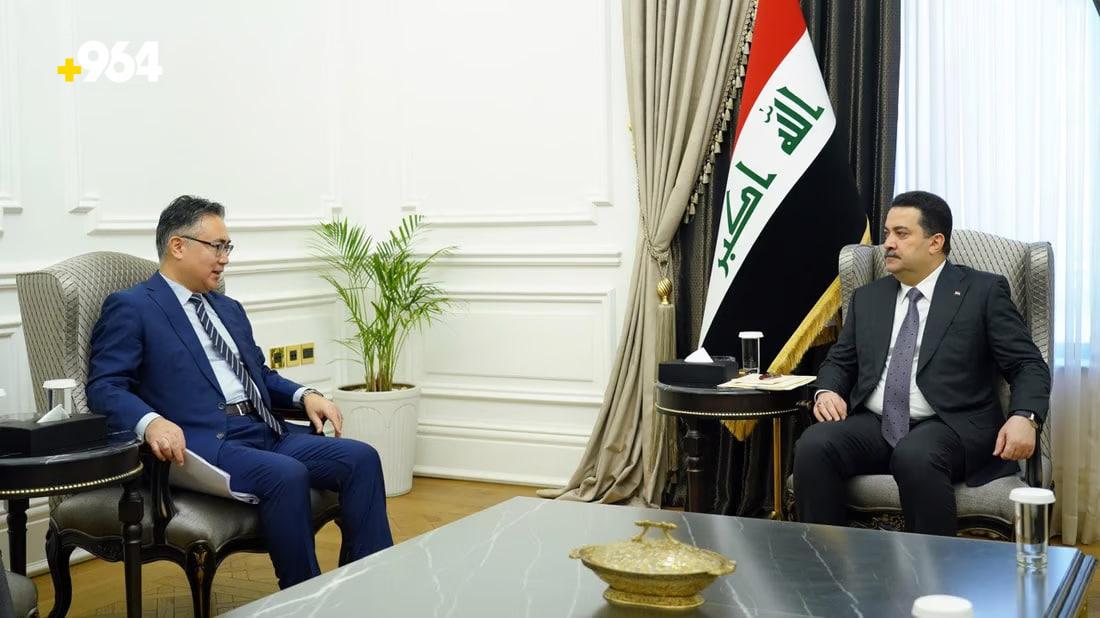 Iraqi prime minister and Japanese ambassador discuss bilateral cooperation
