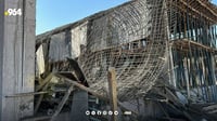 صور: انهيار بناية قيد الإنشاء فوق 5 عمال وسط السليمانية....