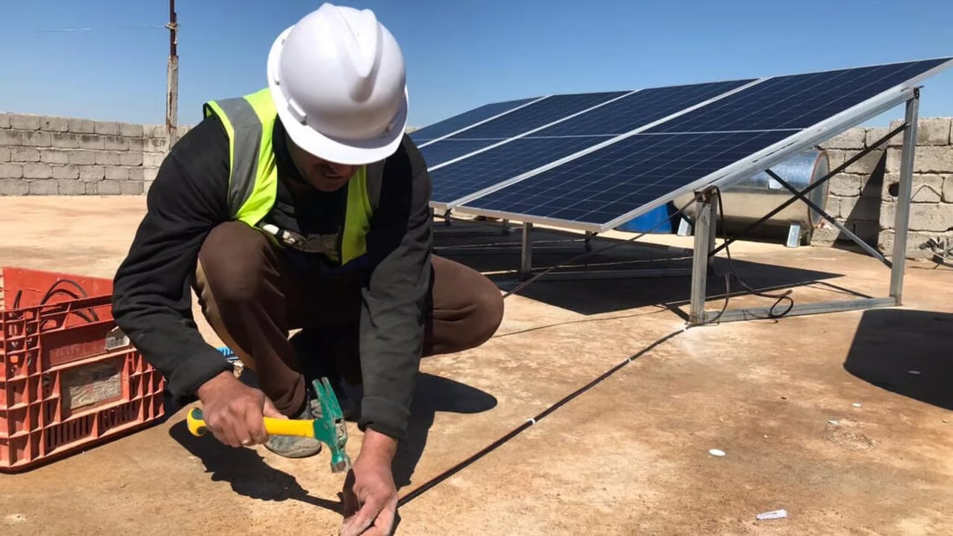 Iraqi businessperson brings solar power to rural homes in Salah AlDin
