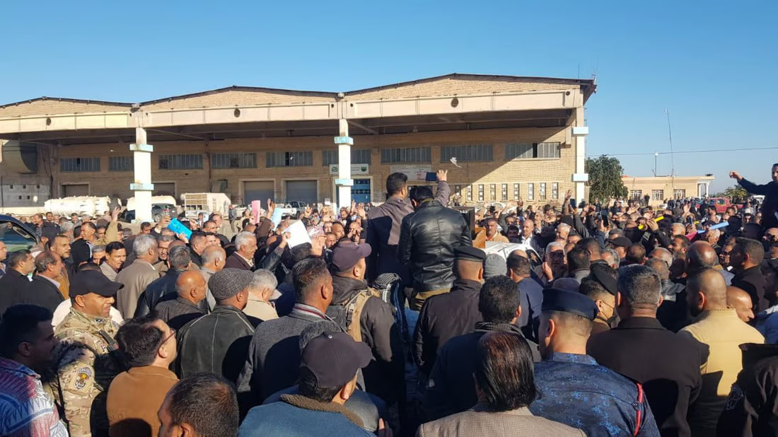 Babil car industry workers strike over land plot auction