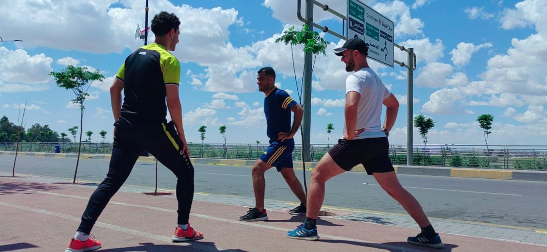 كورنيش “أوبروي” أول مضمار ركض في الموصل.. رياضة وتخفيف وزن على ضفاف دجلة (صور)