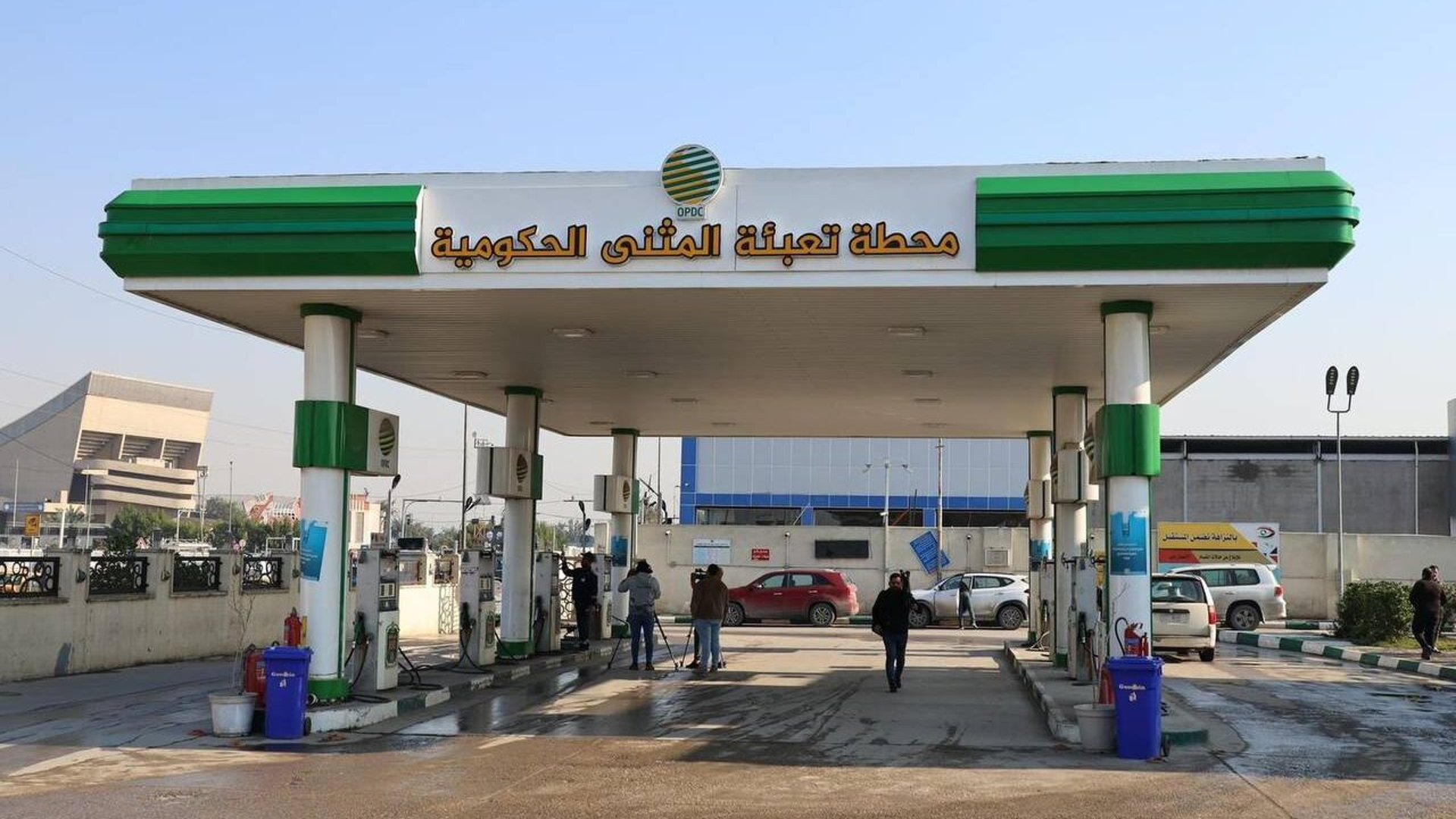 محطة المثنى في بغداد تجرب آلية لتعبئة الوقود دون تدخل بشري.. الكمية أيضاً في POS