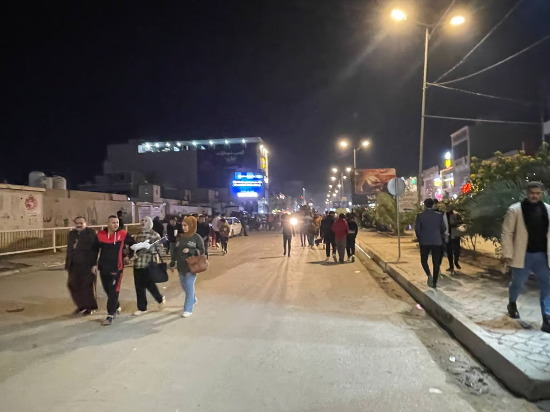 Baqubah’s down town Lights Up with New Year’s Celebrations