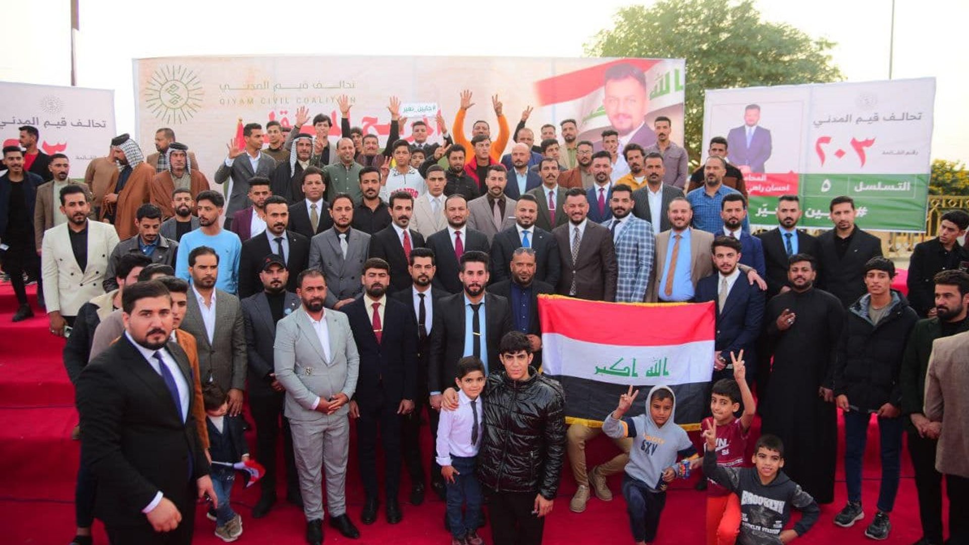 المدنيون لم يغادروا المنازل لكن "قيم" حصد 100 ألف صوت أبرزها في الديوانية