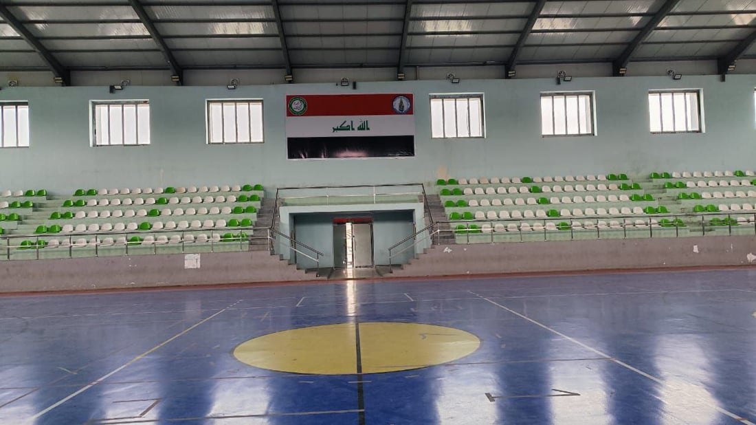 6 قاعات رياضية جديدة في كركوك وواحدة دولية في دوميز.. تفاصيل من المدير عواد