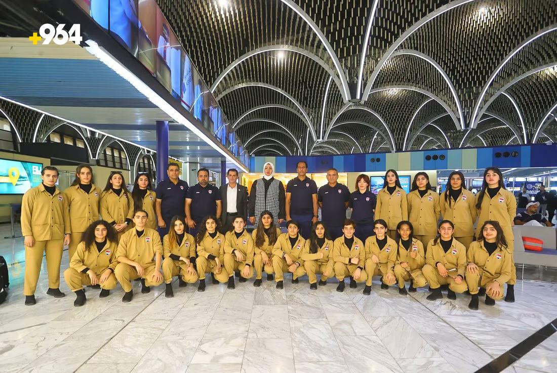 Iraq’s U-17 women’s national team arrives in Amman for West Asian Cup