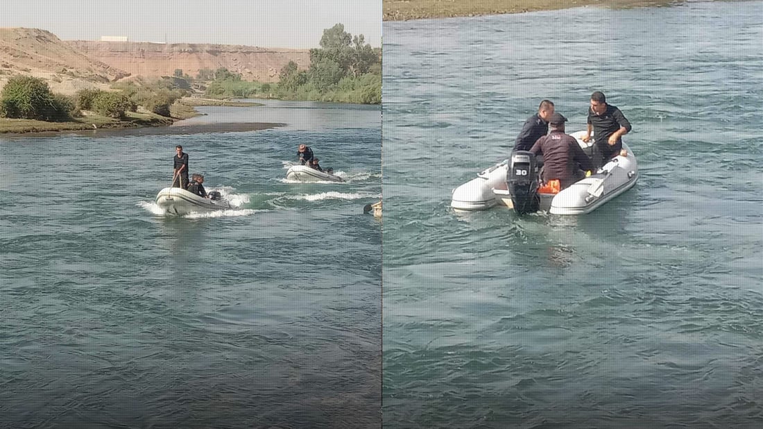 Search continues for a young man body in Little Zab River