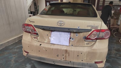 هجوم مسلح على منزل جنوبي السليمانية إثر شجار سابق على “طبگة سيارة” (صور)