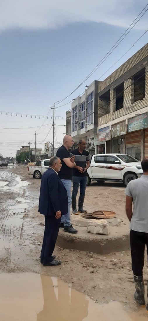 الأمطار تدخل بغداد بالاستنفار التام.. زيادة الآليات وتشغيل المحطات لسحب المياه