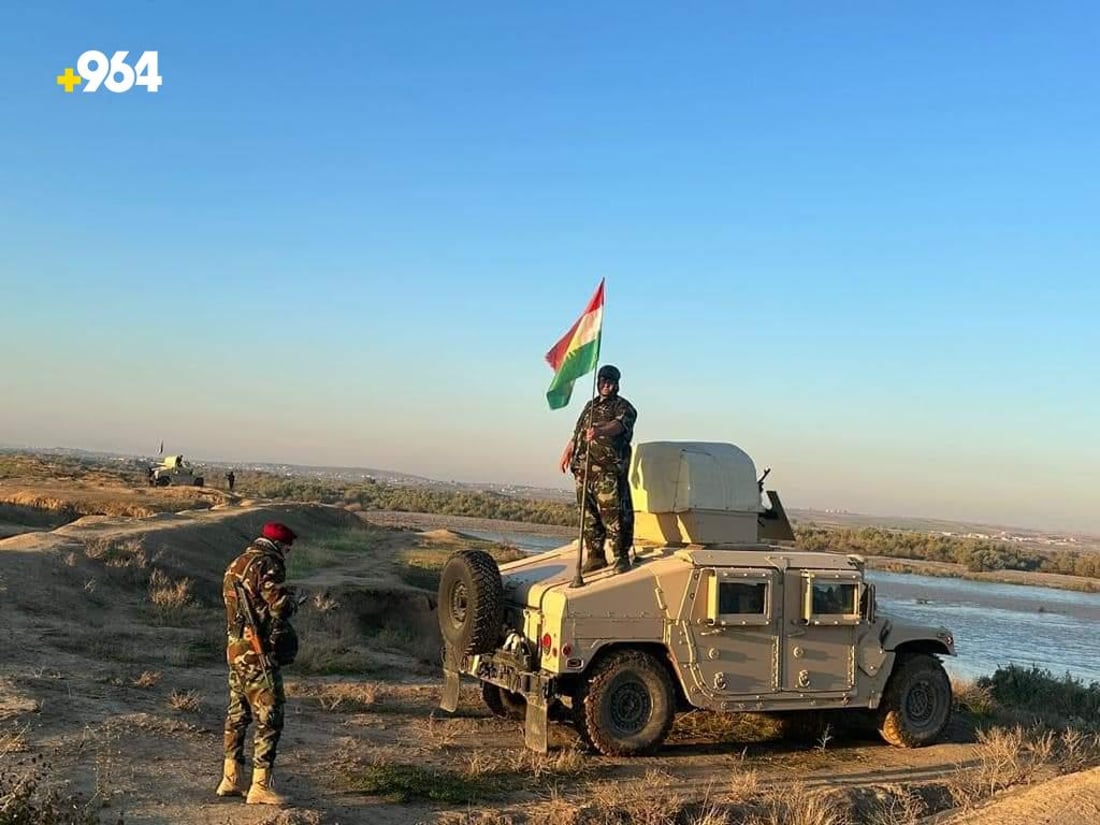 Peshmerga conduct security operation in Makhmur district
