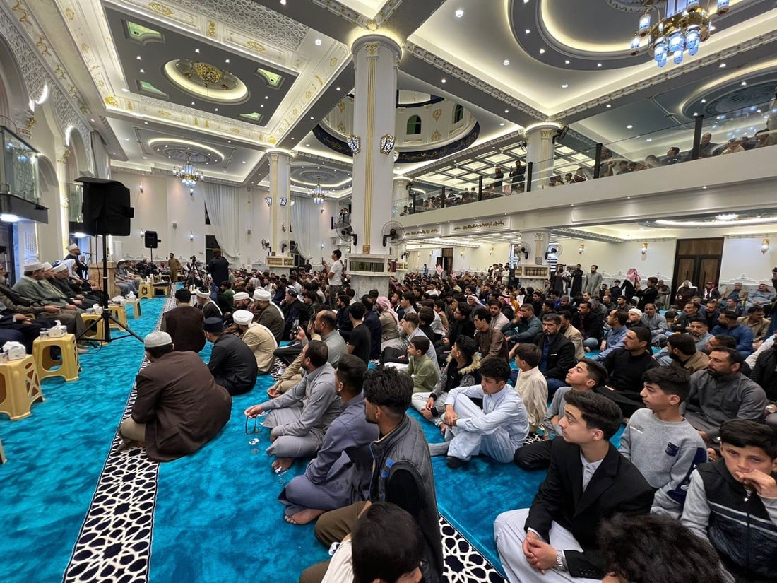 صور: الأنبار تعيد افتتاح جامع الإمام علي بتبرعات أهالي آلبوبالي