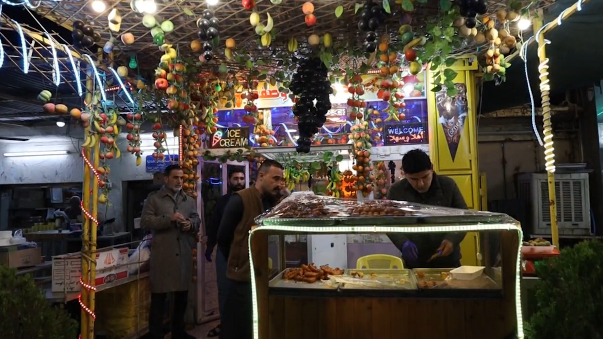 Oldest ice cream parlor in Kirkuks AlDibs revived after s embargo