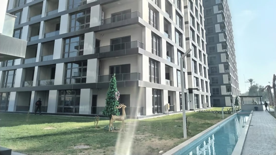 Exclusive residential complexes under construction in Baghdad’s green zone