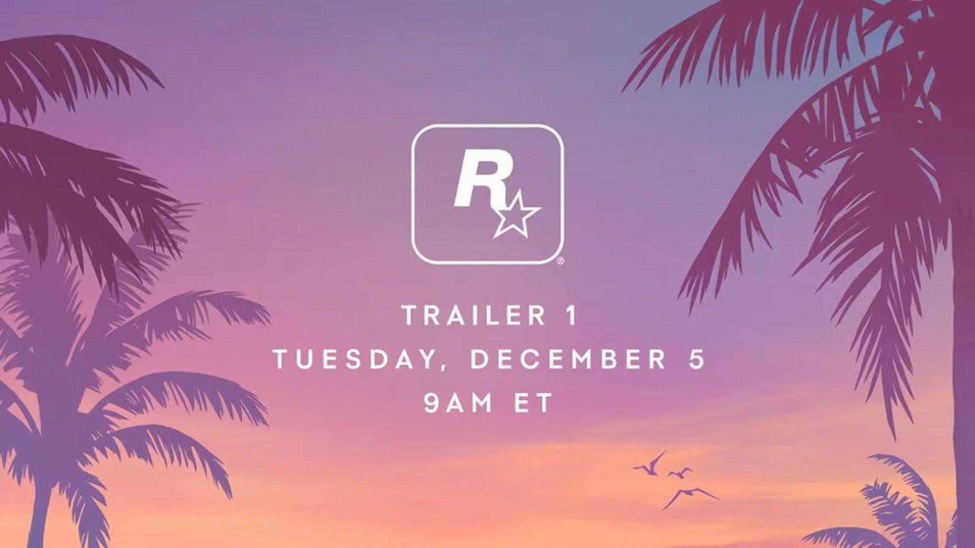 Rockstar games announces release of GTA VI promo video
