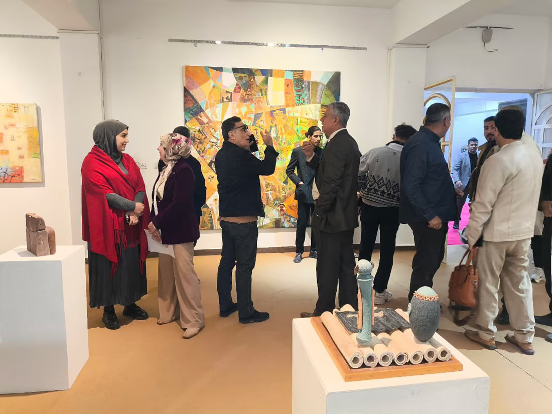 Students in Babil question exclusion from fine arts exhibition