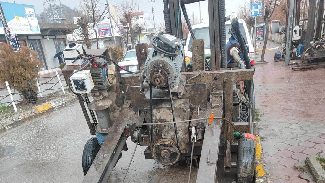 Sulaymaniyah police confiscate oil drilling equipment