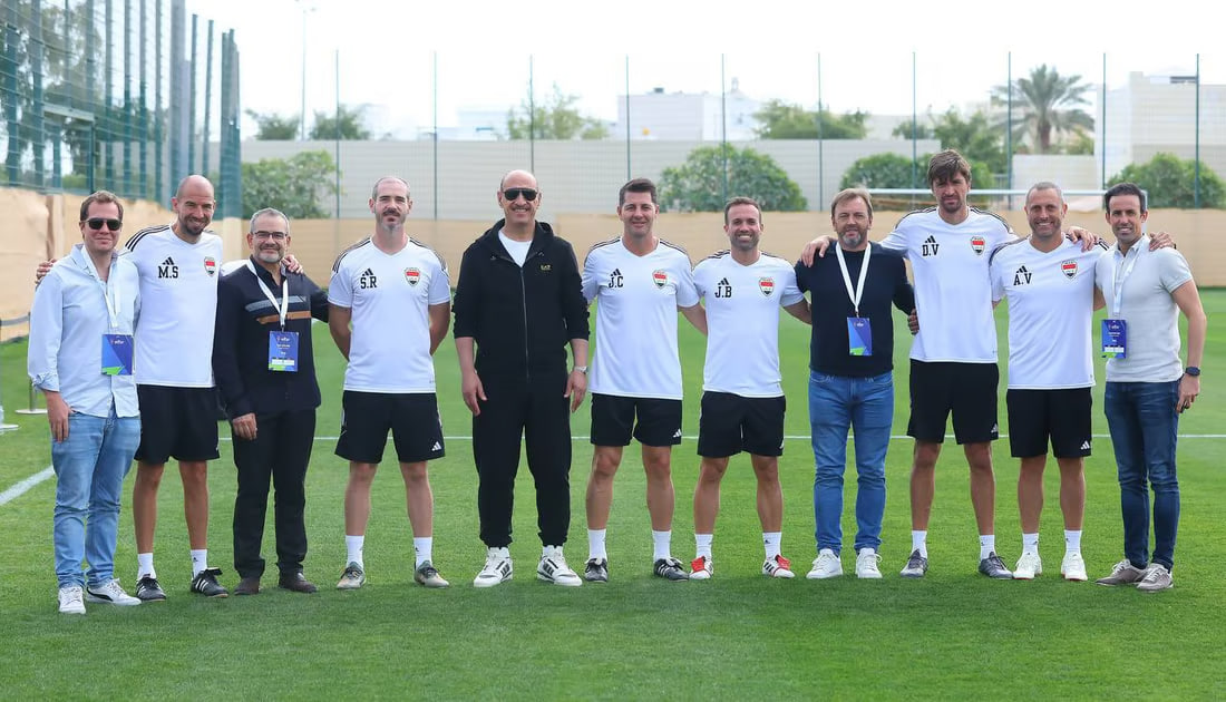 Photos: Iraqi football team gears up for Asian Cup round of 16