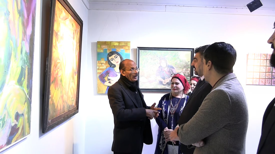 Exhibition for 17 artists at Wasit university