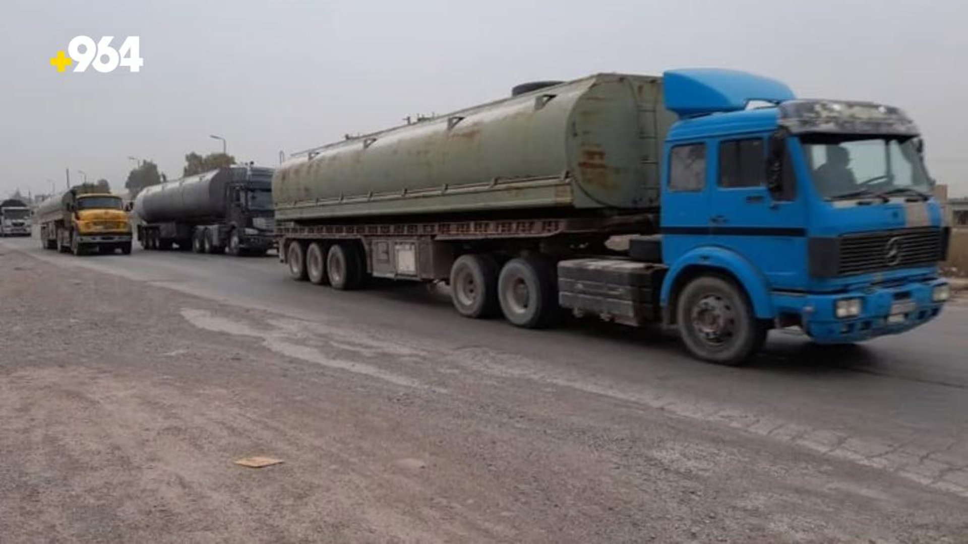  Iraqi oil tankers enter Jordan as Tarbiel border reopens