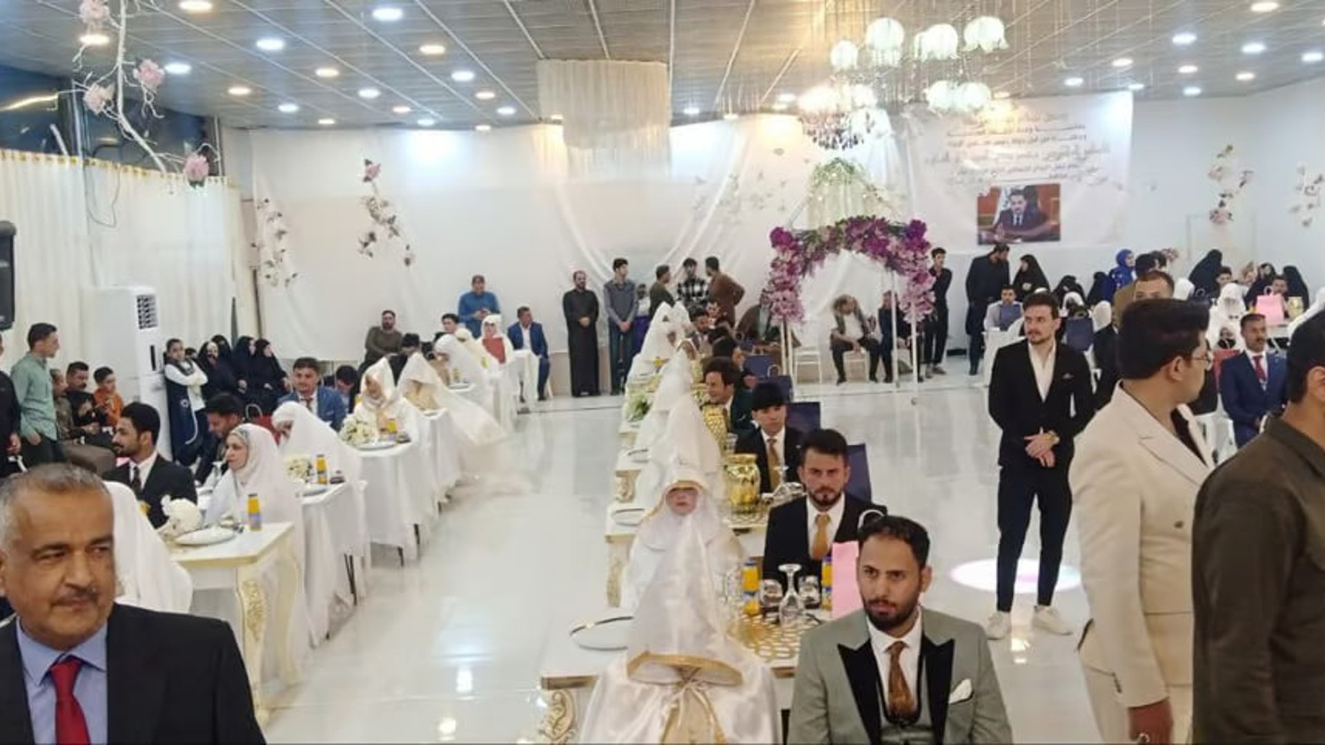Nasiriyah hosts collective wedding for  couples