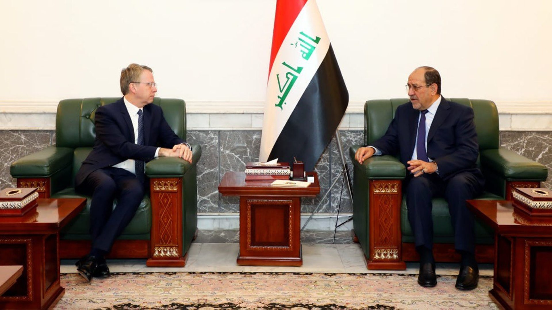 المالكي يبلغ السفير الفرنسي رغبة بغداد في تطوير العلاقة مع باريس