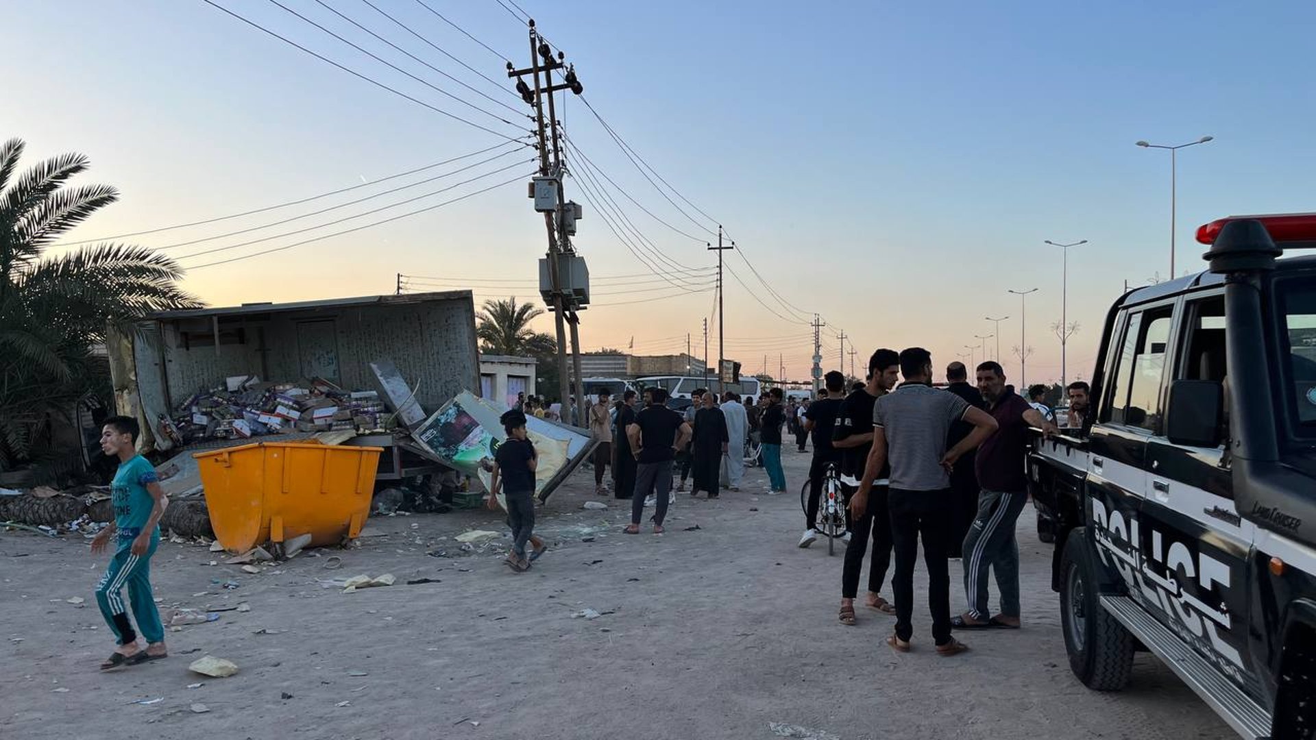 محافظة البصرة تعلن الحداد ثلاثة أيام على ضحايا حادث المدرسة