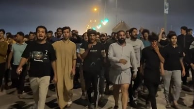 Protests erupt in Basra’s Al-Hartha following fatal traffic incident