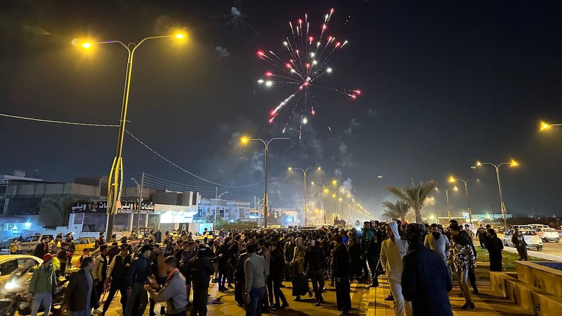 فيديو من الفلوجة: احتفالات أنصار الحلبوسي بنتائج الانتخابات مستمرة