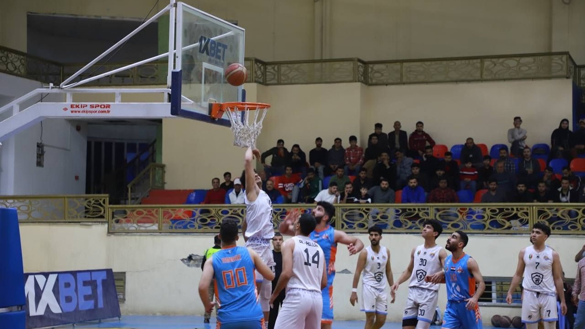 نادي الحلة يفوز على نفط الشمال في ربع نهائي كأس العراق لكرة السلة