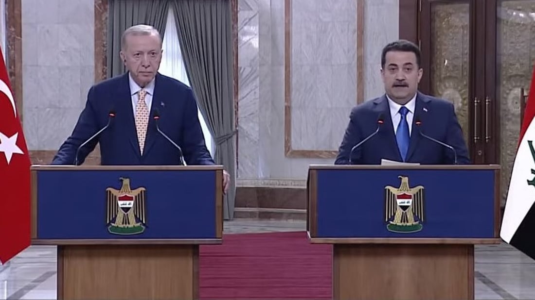 Al-Sudani and Turkey’s Erdogan sign 26 agreements during bilateral meetings in Baghdad