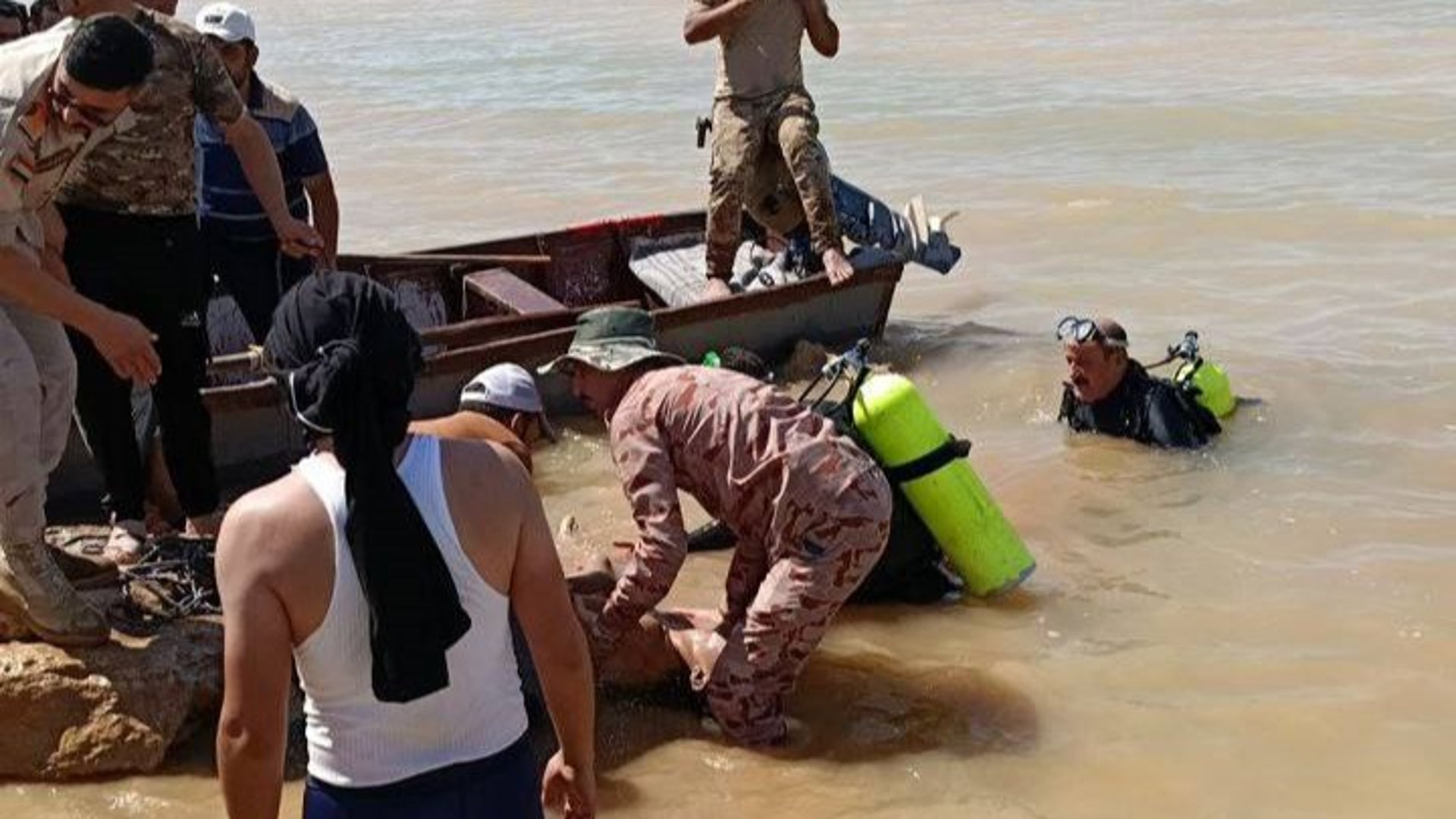 فيديو وصور: تسجيل حادثتي غرق لشابين أحدهما في زاخو والآخر بسد الموصل