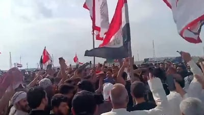 مآذن المساجد والحسينيات تدعو لدعم اعتصام شمال البصرة (فيديو)