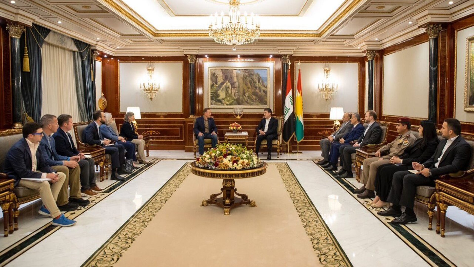 كردستان والعراق يرغبان في توطيد التعاون والعلاقات مع أمريكا - نيجيرفان بارزاني