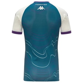 Herren Fiorentina 2025/26 Ausweich-Aufwärmtrikot – Türkis