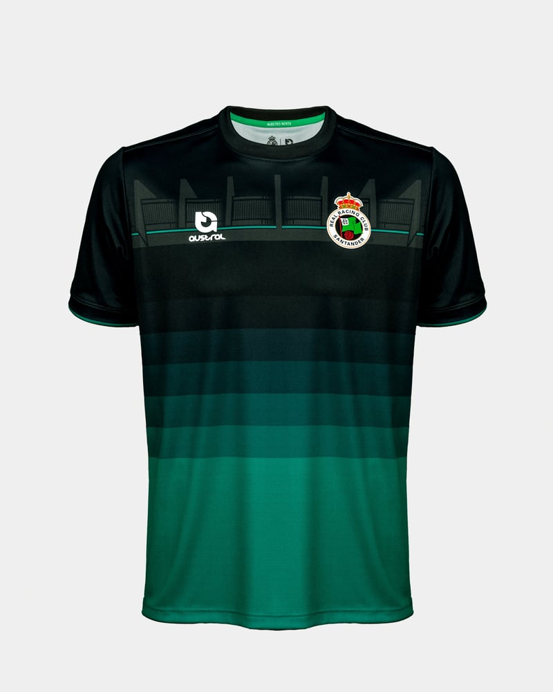 Herren R. Racing Club 2025/26 Drittes Pre-Match-Trikot – Dunkelgrün