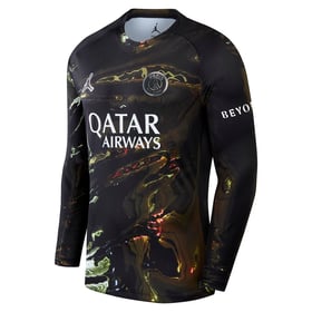 Damen PSG 2025/26 Jordan Night Edition Langarm-Trikot