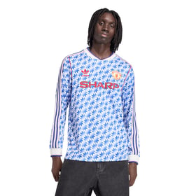 Men's Manchester United 1990 season long-sleeved away kit replica