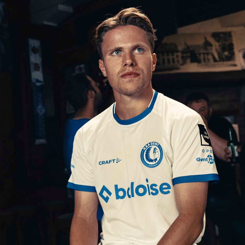 Kinder KAA Gent 2025/26 Auswärtstrikot