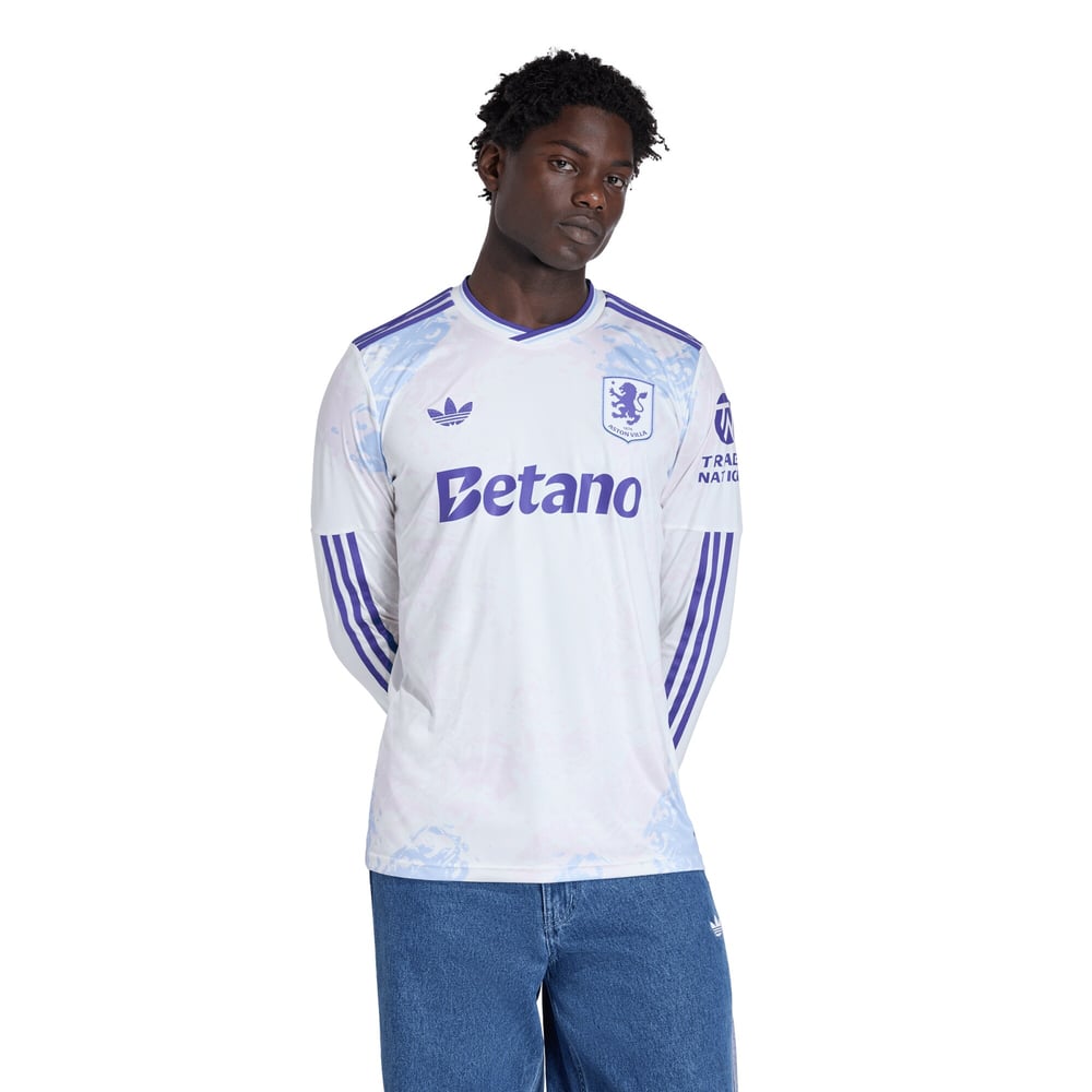 Damen Aston Villa 2025/26 Drittes Langarmtrikot