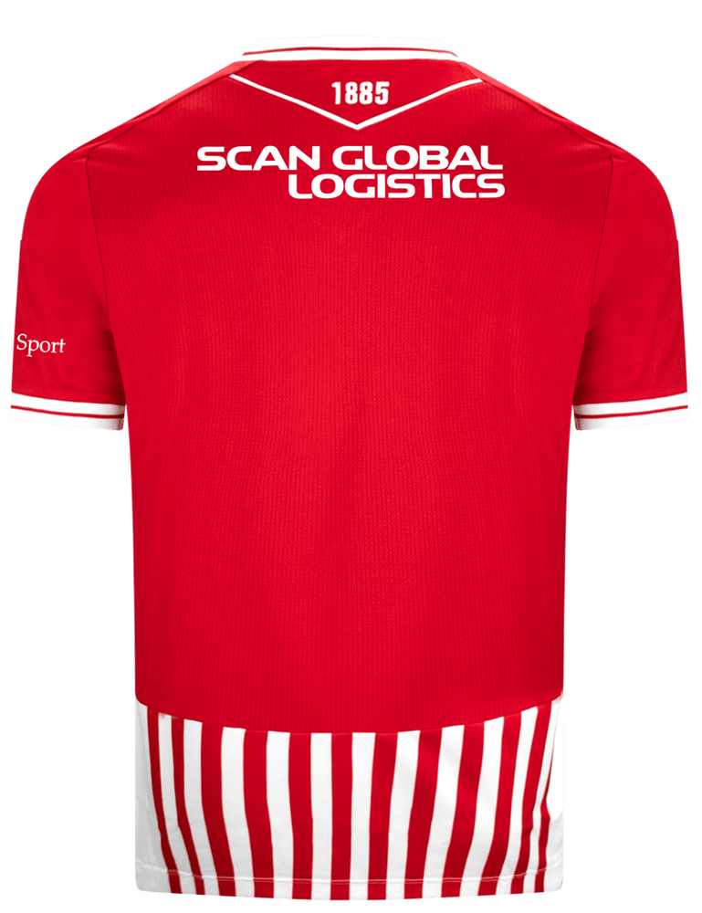 Kinder AaB Fodbold 2025/26 Heimtrikot