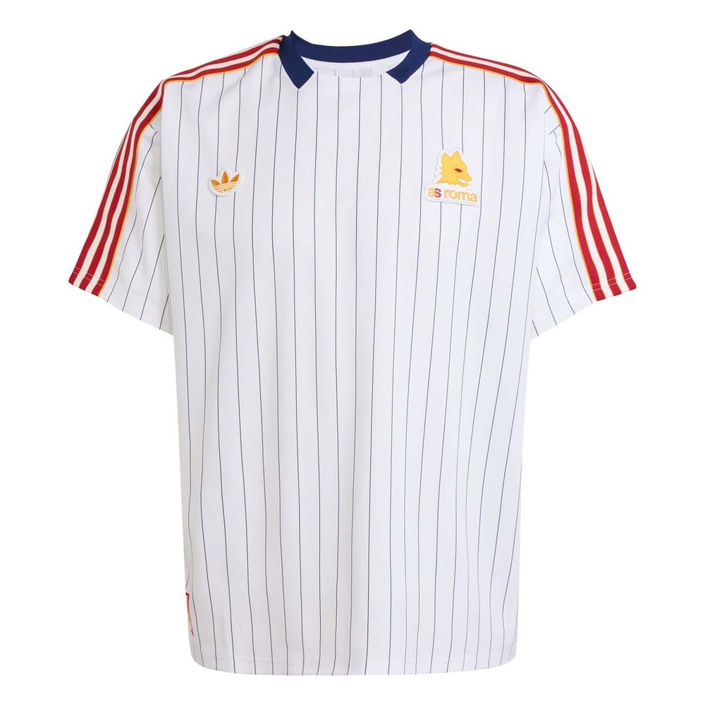 Kid's Roma 2025/26 Third Terrace Icons Shirt - White