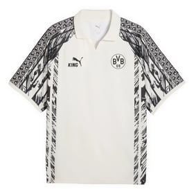 Damen Borussia Dortmund King T-Shirt Schwarz-Weiß
